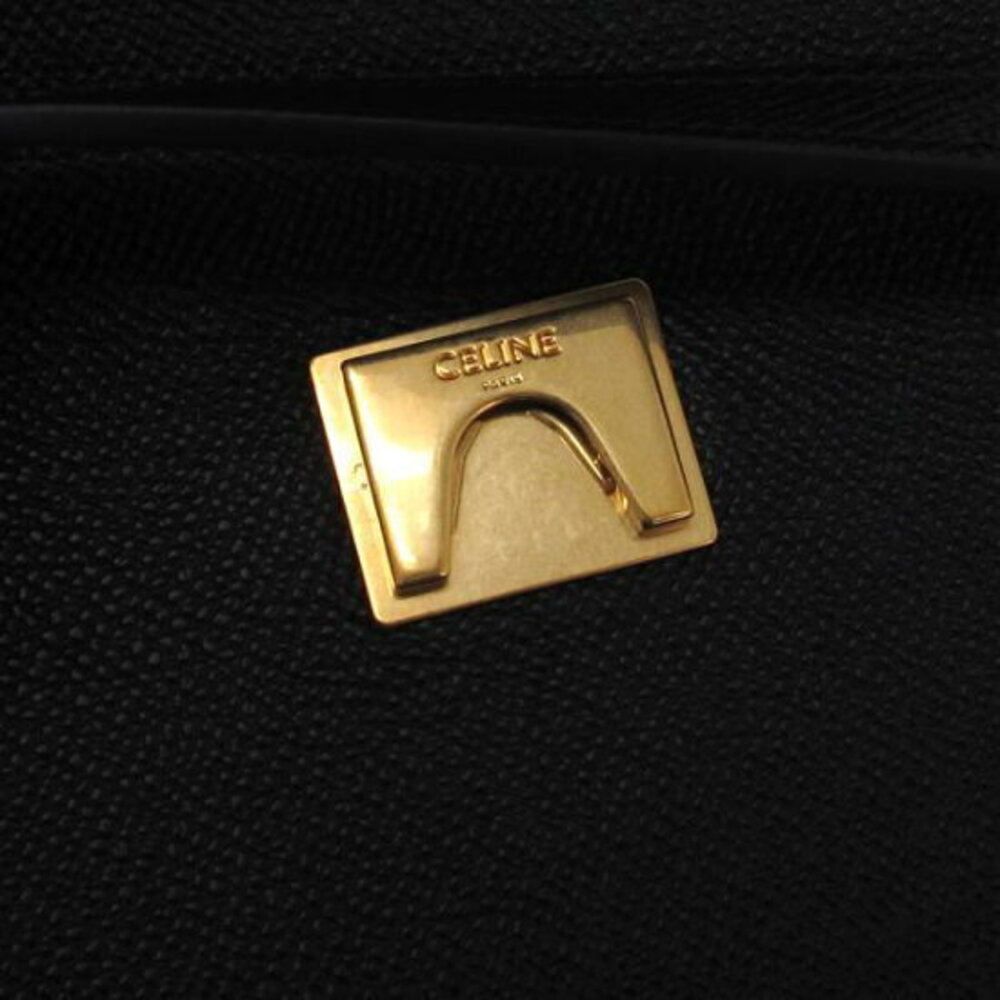 Celine Belt Bag Calfskin Leather 2WAY Handbag Black - Picture 6 of 8